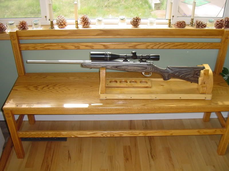 why wood ? Choice Gun cleaning rack plans